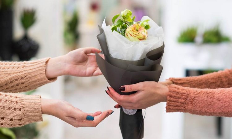 Bouquet de fleurs modernes - Saint-Denis - Les Fleurs de Camelias